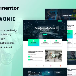 Aivonic - AI & Robotics Elementor Pro Template Kit