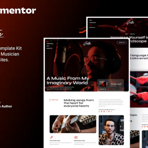 Sinatra – Musician & Band Elementor Template Kit