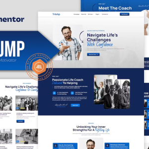 Triump - Life Coach & Motivator Elementor Template Kit