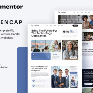Vencap – Venture Capital & Investment Elementor Template Kit