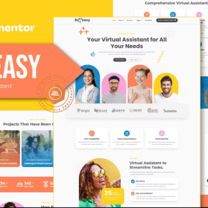 Beeasy - Virtual Assistant Elementor Pro Template Kit