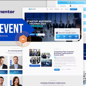 Zelevent - Event & Conference Elementor Template Kit