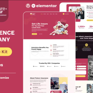 Future Insur - Insurance Company Elementor Template Kit