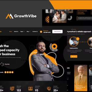 Growth Vibe - Business Consulting Elementor Template Kit