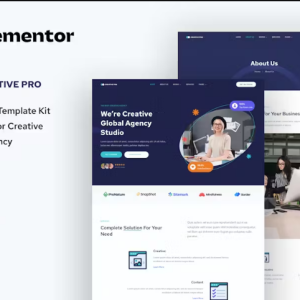 Creativepro - Creative Agency Studio Elementor Template Kit