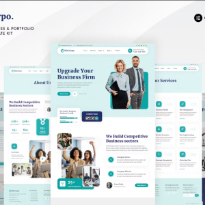 Bizcorpo - Corporate Business & Portfolio Elementor Template Kit