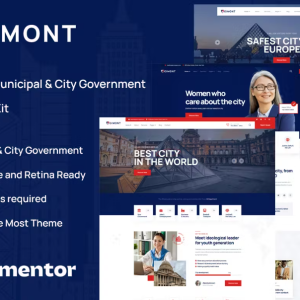 Gimont - Municipal & City Government Template Kit