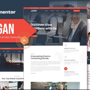 Bagan - Immigration & Visa Consulting Elementor Template Kit