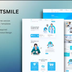Dentsmile – Dentist & Dental Clinic Elementor Template Kit