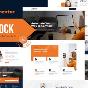 Delock - Smart Home Automation Elementor Template Kit