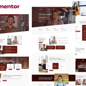 Timku - Virtual Assistant Business Elementor Template Kit