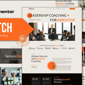 Botch - Business Coaching Elementor Template Kit