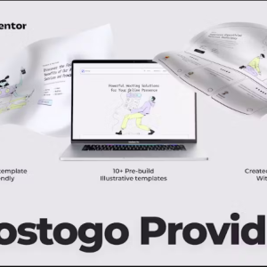 Hostogo - Hosting Provider Elementor Template Kit