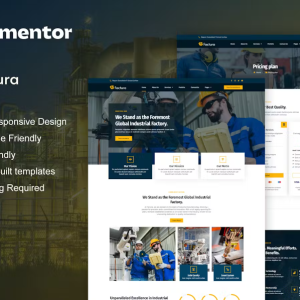 Factura - Industry & Manufacturing Elementor Template Kit