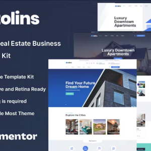 Tolips - Real Estate Business Elementor Template Kit