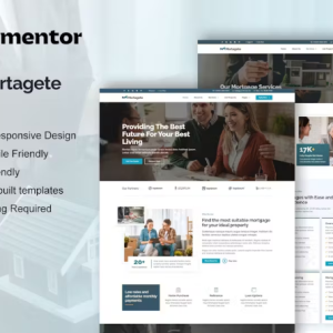 Mortagete - Mortgage Company Elementor Template Kit