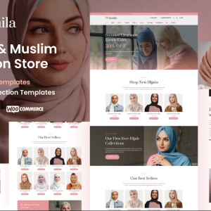 Jamila - Hijab & Muslim Fashion Store Elementor Pro Template Kit