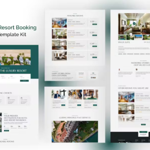 Rezort - Hotel & Resort Booking Elementor Template Kit