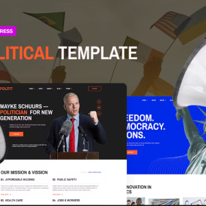 Politit – Political Party Elementor Template Kit