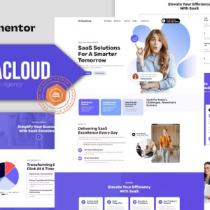 Teracloud - Saas & Digital Agency Elementor Template Kit