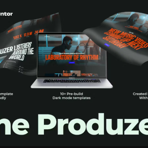 The Produzer - Music & Band Elementor Template Kit