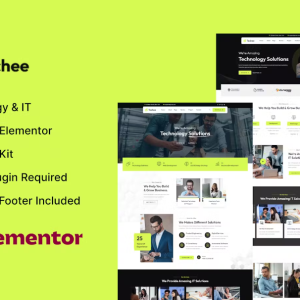 Techee - Technology & IT Solutions Elementor Template Kit