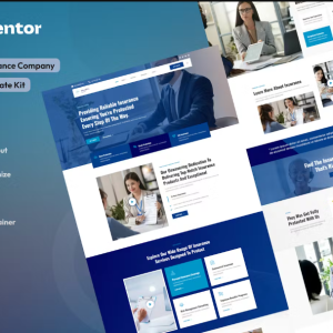 Insure - Insurance Company Elementor Template Kit