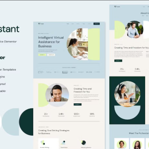 Vistant - Virtual Assistant Service Elementor Template Kit