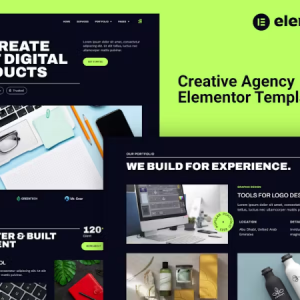 Qudu - Creative Agency Elementor Pro Template Kit