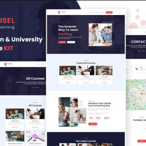 Chisel - Education & University Elementor Template Kit