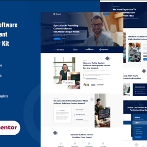 Cetech - Custom Software Development Services Elementor Template Kit