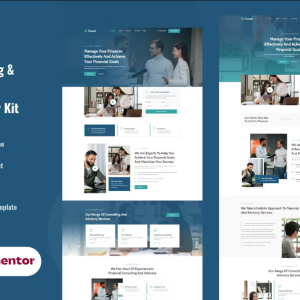 Covad - Financial Consulting & Advisory Services Elementor Template Kit
