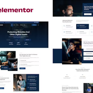 Cekal - Cyber Security & IT Service Elementor Template Kit