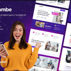 Lambe - Digital Marketing Agency Elementor Template Kits