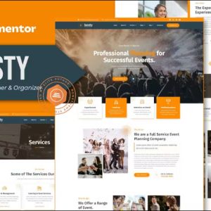Besty - Event Planner & Organizer Elementor Template Kit