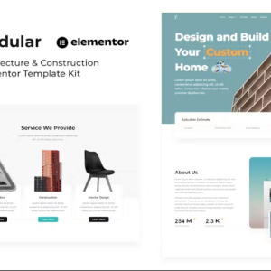 Modular - Architecture & Construction Elementor Template Kit