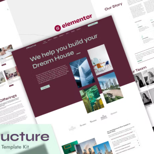 Structure - Architect Elementor Pro Template Kit