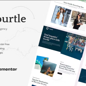Tourtle - Travel Agency Template Kits