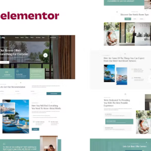 Pila - Hotel & Resort Elementor Template Kit