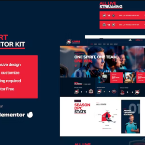 Slava - Esport & Gaming Elementor Template Kit