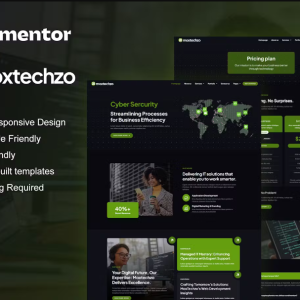 MoxTechzo - Tech Company & IT Service Elementor Template Kit