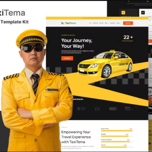 Taxitema - Taxi Drivers Business Template Kit