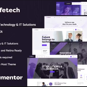 Infetech - Technology & IT Solutions Elementor Template Kit