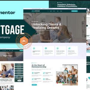 Dortgage - Mortgage Company Elementor Template Kit