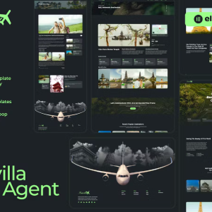 Travilla - Travel & Accommodation Elementor Template Kit