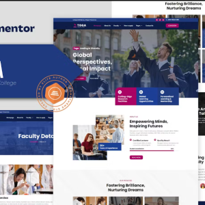 Toga - University & College Elementor Pro Template Kit