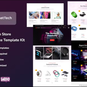 GadgetTech - Electronic Gadget WooCommerce Elementor Pro Template Kit