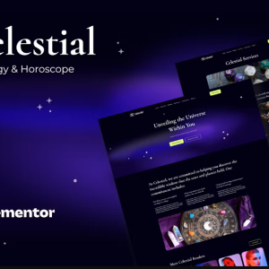 Celestial - Astrology & Horoscope Elementor Template Kit