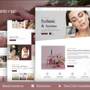 Fragrancerie - Perfume & Cosmetic Shop Elementor Pro Template Kit