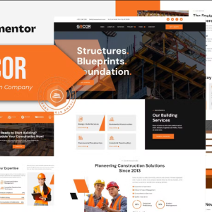 Gacor - Construction Company Elementor Template Kit
